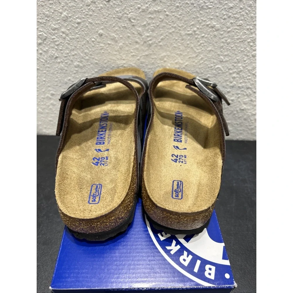 Birkenstock Arizona Birko-Flor Camouflage Brown EU 42 US M 9 L 11 Mens